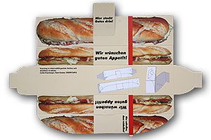 Pizza Verpackung